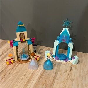 Lego Frozen Ice Castle Set with Blue and White